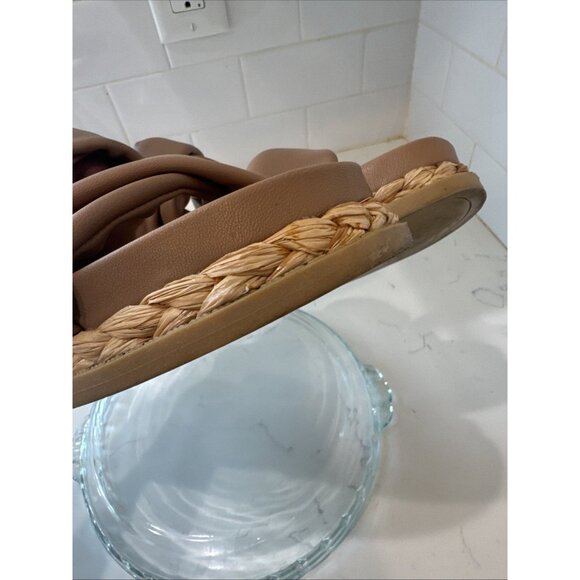 Dolce Vita Beige/Cream Platform Sandals Size 8.5 - Picture 8 of 11